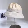 Chapéu de Pescador Patchwork com Borda Curva Respirável Único, Chapéu de Sol de Verão Elegante e Versátil para Mulheres, Chapéu de Tecido para Proteção Solar ao Ar Livre, Moderno