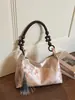Bolsa de Mão Pequena Versátil de Alta Qualidade Transfronteiriça para Mulheres, Novo Estilo Primavera 2026 Bolsa de Ombro/Axila, Bolsa Tote Popular