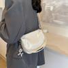 Textura de Alta Calidad Bolso Pequeño para Mujer 2025 Nueva Moda Versátil Bandolera Bolso Cuadrado Pequeño Cadena Portátil Bolso Almohada