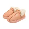 Pantuflas de Invierno para Hombre, para Interiores y Hogar, de Suela Gruesa, Antideslizantes, Cálidas, Forradas de Felpa, Resistentes a Olores, Pantuflas de Algodón para el Hogar, Venta Directa de Fábrica