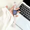 CorreaMantianxing Correa Adecuada para Correa de Reloj Apple S12 S10987Se, Pulsera Versátil de Lujo Ligero para Mujer