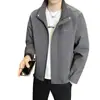 Woodpecker 2026 Nueva Chaqueta para Hombre Simple Versátil Superior Moda Cardigan para Hombre Abrigo de Primavera y Otoño Moderno Elegante