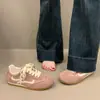 Tênis de Treino Alemão Feminino 2026 Novo Modelo Popular Primavera e Verão Versátil Super Quente Sapatos A-Gan Solado Macio Leve Confortável Tênis Esportivo Casual