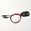 Fabricante Wangqida hebilla de batería/hebilla dura para batería de 9V portapilas pieza de batería cable de batería hebilla electrónica