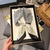 Bufanda de Seda Estilo Nuevo, Bufanda de Seda 70, Bufanda de Seda Delgada de Verano, Bufanda de Seda, Bufanda Estampada Estilo Coreano, Sensación de Lujo Ligero y Gama Alta