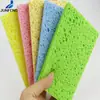 Esponja de celulosa fibra de pulpa de madera esponja de limpieza absorbente algodón de pulpa de madera color algodón de pulpa de madera limpieza algodón de pulpa de madera