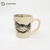 Ventas Directas de Fábrica de Tazas de Cerámica con Calcomanías Interiores Personalizables, Tazas para Café, Leche y Agua, y Souvenirs de Regalo