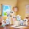 Figurinhas de Animais Fofos, Caixas Surpresa de Panda e Gato Famosos na Internet, Brinquedos de Desenho Animado da Moda, Presentes de Aniversário no Atacado