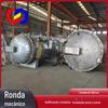 Aquecimento elétrico rolo de borracha vulcanização tanque caldeira vapor aquecimento tanque vulcanização fábrica porta de abertura rápida vaso de pressão qualificação