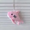 Colgante de Tiburón Lindo, Ballena Pequeña, Juguete de Peluche Simulado, Colgante para Llavero y Bolsa, Muñeco de Trapo de Vida Marina