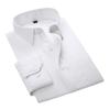 Una gran cantidad de camisas profesionales para hombre, camisas de trabajo de manga larga para hombre, camisas de negocios blancas para hombre, ropa para hombre