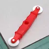 Rodillo de Crimping para Pantalla Reemplazo Tira de Crimping para Malla de Pantalla Rodillo de Cambio Herramienta Ahorradora de Mano de Obra con Gancho Polea para Puerta y Ventana Tira de Goma Gancho