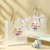Celebración del Mes Completo del Bebé, Banquete de los 100 Días, Bolsa de Regalo Souvenir, Bolsa de Gelatina de PVC, Bolsa de Regalo para Felices Fiestas