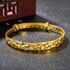 Pulseira Pulseira Tubo Plano Dourado Eletrodeposição a Vácuo Estrelada Harmonia Perfeita Estrela Canruo Carro Estrela Flor Pulseira Estrelada