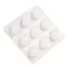 Molde para pastel de arroz al vapor lingote de oro pato carpa chocolate rejilla de hielo gelatina de piel de cerdo plástico PP de grado alimenticio herramienta de molienda dura