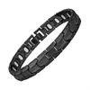 Pulsera Magnética de Cobre Rojo Antiguo Galvanizado con Patrón de Tortuga de Amazon, Pulsera Magnética Desmontable para Hombre, Venta al por Mayor Transfronteriza