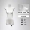 Mannequin de manequim de meio corpo feminino para vitrine de loja de roupas, manequim de manequim para manequim de manequim de manequim de manequim de manequim de manequim de manequim