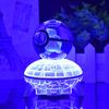 Bolinha de Pocket Monster Kirby 6cm Bola de Cristal 3D Controle Remoto Luz de Noturna Presente de Natal Lâmpada de Cristal Luz de Noturna