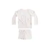 Traje de baño para niños Verano Manga larga Protección solar Secado rápido Traje de baño para bebé Conjunto dividido Estilo Ins Vacaciones Traje de baño para niño