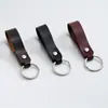 Colgante de Llavero para el Hogar Unisex Casual Personalizado Retro Cuero de Vaca Colgante Antirrobo para Llave de Coche