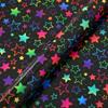 Papel de Regalo Nuevo Estampado de Constelaciones Cielo Estrellado Degradado Negro Flor de Estrella de Cinco Puntas Tienda de Flores Tienda de Regalos Empaque de Regalo DIY