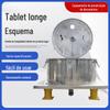 Equipamento centrífugo de bancada usado em aço inoxidável desidratador centrífugo de aço inoxidável equipamento de separação sólido-líquido plano de aço inoxidável