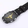 Fivela Tridimensional em Relevo, Fivela Multi-Estilo, Acessórios de Cinto Tendência para Usar, Cinto Estilo Retrô Personalizado de Cowboy Ocidental