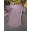 2026 Nuevo Top de Entrenamiento de Yoga Verano Fitness Camiseta de Manga Corta para Mujer Secado Rápido Transpirable Holgada Ropa Deportiva para Correr por la Mañana