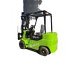 Empilhadeira elétrica de movimentação para frente, montada em carro, para manuseio e carregamento de carga, caminhão de equilíbrio de quatro pontos