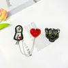 Al por mayor Transfronterizo Medusas de Abalorios Hechas a Mano Parches de Tela Estilo Ins Europeo y Americano para Chaquetas y Bolsos Accesorios al por Mayor