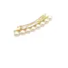 Clip para Flequillo de Perla de Color Primario de Aleación Coreana, Pinza Pequeña para el Cabello, Simple, Dulce, Elegante, Pinza de Resorte Dorada, Pinza para el Cabello, Accesorio para el Cabello