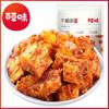 Tendão de boi herbal picante 63g caixa calibre 80 pacotes lanches de tendão de boi picante lanche lanches tendão de boi