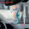 Adornos Colgantes Decorativos Planos Transfronterizos Acrílico Coche Nuevo Estándar Juego de Ocho Piezas Decoraciones Colgantes para Coche Vidrio Dibujos Animados