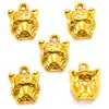 Acessórios para Joias DIY Pingente Pequeno Cabeça de Tigre Liga Retro Atacado 15*12mm D9265