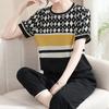 Conjunto de Verano para Mamá 2026 Nuevo Elegante Camiseta de Manga Corta para Mujer de Mediana Edad Conjunto Deportivo Casual Día de la Madre