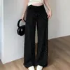 Pantalones de maternidad para primavera y otoño, nuevos pantalones acampanados de punto de lunares, reversibles, de cintura alta, no restrictivos, pantalones de campana adelgazantes