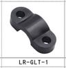 Espaçamento entre Furos 14-15mm Plástico Placa de Crimpage Curva Nylon Fivela de Crimpage de Uma Palavra Protege Plástico Linha de Fixação de Fio Cartão
