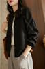 Chaqueta de Manga Larga Cross-Chain Diseño Uniforme de Béisbol para Mujer Primavera y Otoño Nueva Holgada Casual Chaqueta Cardigan Moderna 20