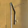 Soportes para Ropa Modelo Soporte Zapatero/Barra para Zapatos Base de Espejo de Vidrio Templado/Acero Inoxidable Trenzado