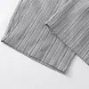 Pantalones Anchos de Rayas Verticales Estilo Retro Americano para Hombre, Pantalones Largos Casuales Relajados, Estilo Urbano a la Moda, Cintura Elástica, Pantalones Fluidos de Longitud Completa