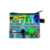 Nova Carteira Porta-Moedas Caixa de Ritmo Bolsa Mini Fofa de Armazenamento Sprunkiplush Porta-Chaves Cartões Multifuncional