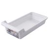 Cesta de almacenamiento para refrigerador importada NAKAYA, cesta para refrigerios de escritorio, cesta de almacenamiento de plástico apilable para gabinete de baño
