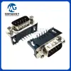 Enchufe Hembra Macho DB9 RS232 Socket Placa de Soldadura Tipo Cable de Soldadura Carcasa Metálica de Plástico Puerto Serie 9 9