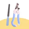 Fábrica atacado de aço inoxidável pet nail clippers pet nail clippers terno limpeza ferramentas de beleza clippers nail clippers