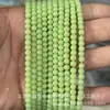 Cuentas de Vidrio de Color Natural de 4 mm Cuentas de Vidrio Pulsera DIY Collar Accesorios de Joyería Cuentas Semiacabadas Venta al por Mayor