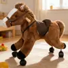 Caballo Mecedor de Madera para Niños Caballo de Venta Caliente Transfronteriza Caballo Unicornio Juguete de Montar de Simulación