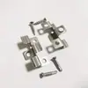 Suelo de composite de madera y plástico hebilla madera-plástico hebilla madera-plástico piezas sin fisuras suelo exterior conector de acero inoxidable tornillo