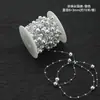 Cadena de Perlas Shangjin 8+3mm Cadena Estrella Sinfonía Amor Flor de Bolsa Flor Perla Árbol de Navidad Colgante Venta al por Mayor