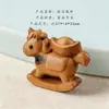 Madeira de Jujuba Atingida por Raio para Riqueza Imediata, Signo Cavalo, Pingente DIY, Colar, Pingente de Bolsa, Pequeno Ornamento, Chaveiro