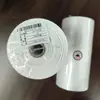 Cinta de satén de doble cara de 3 cm de ancho, 900 yardas, 3 cintas blancas estándar, 1 cinta negra, 1 cinta blanca, cinta A12 con acabado satinado